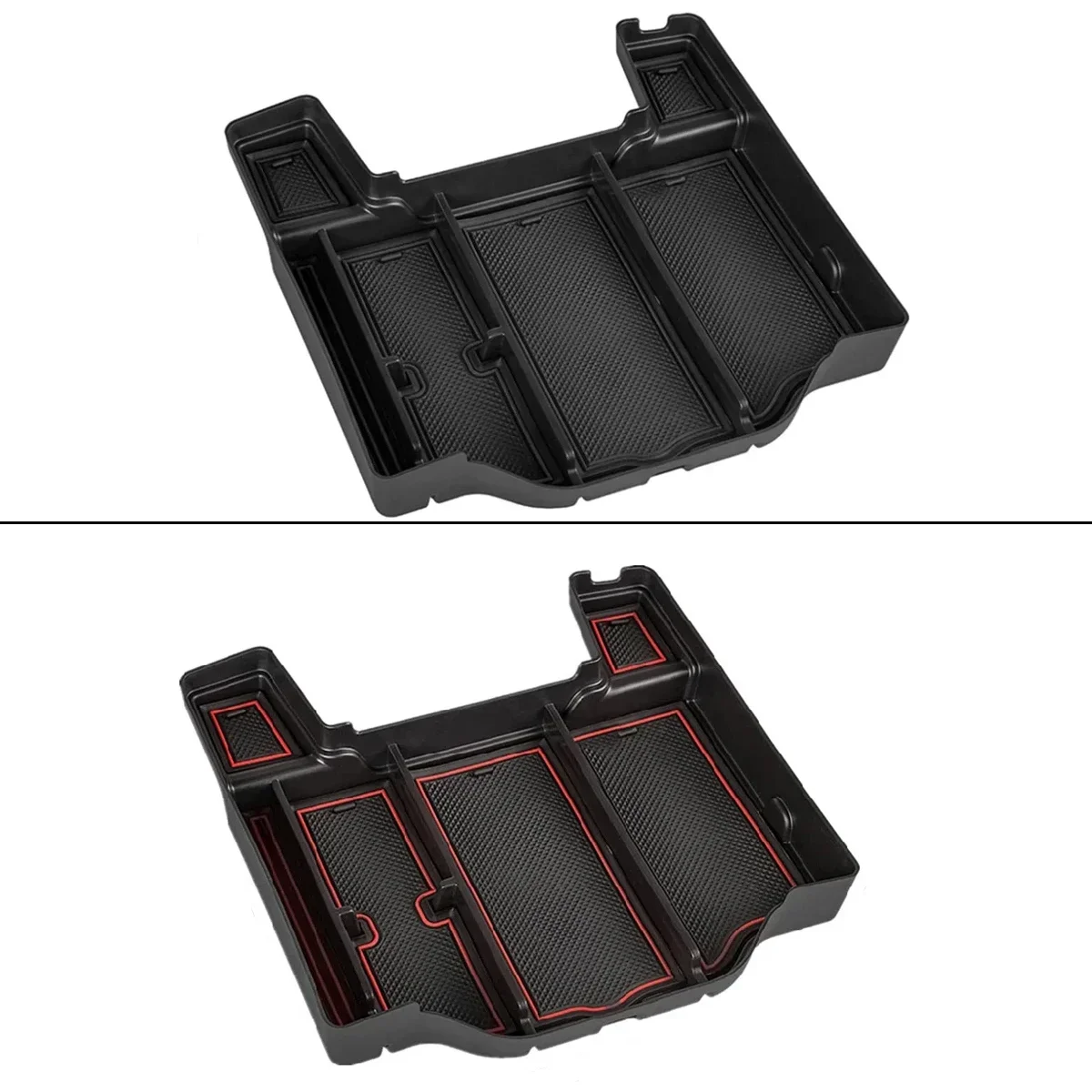 For Dodge RAM 1500 2500 3500 2019-2022 Car Interior Armrest Storage Box Tray Glove Box Center Console Organizer Container