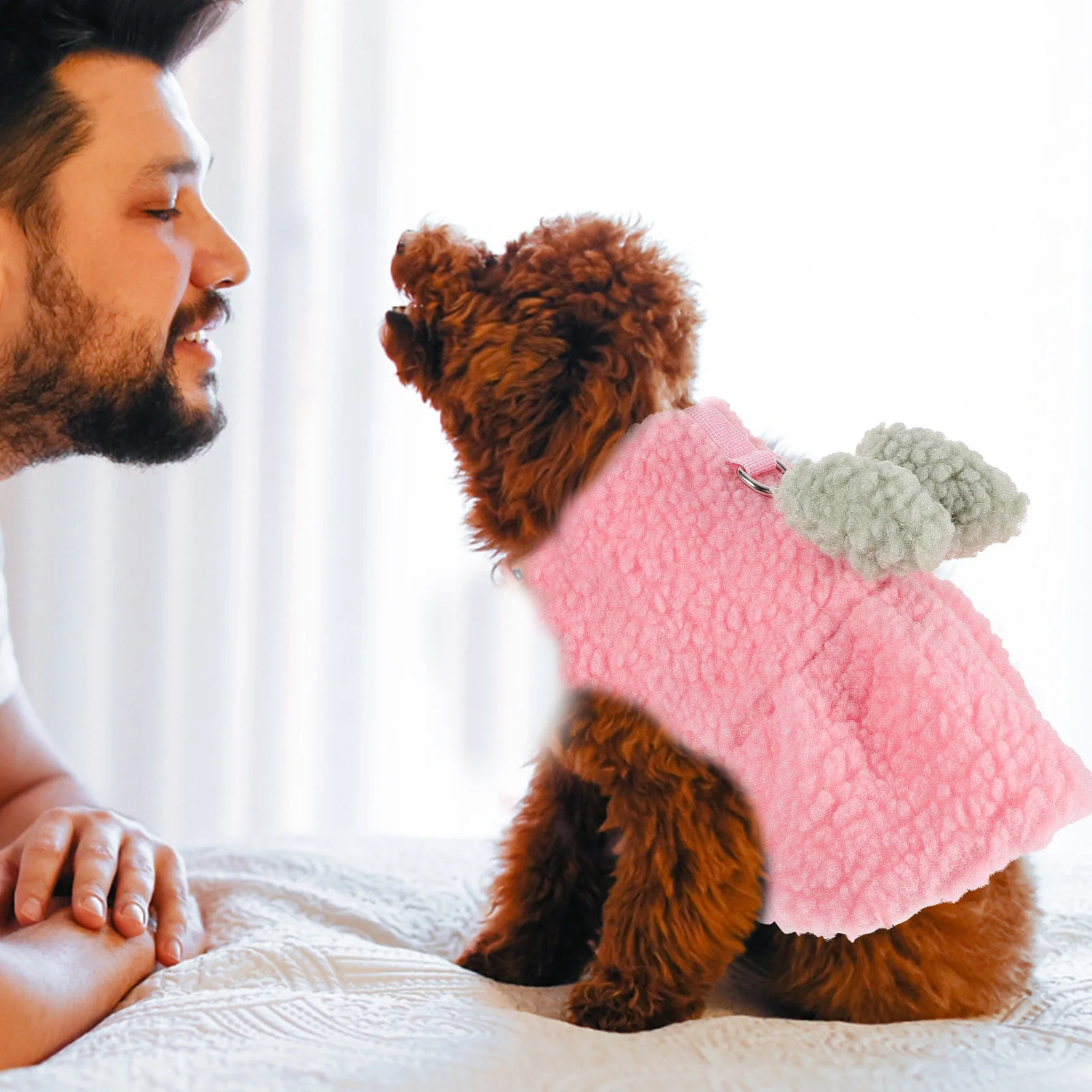 

Warm Pet Clothes For Dogs Soft Windproof Lovely Dog Clothes Thermal Dog Coat Suitable For Cold Weather Snow