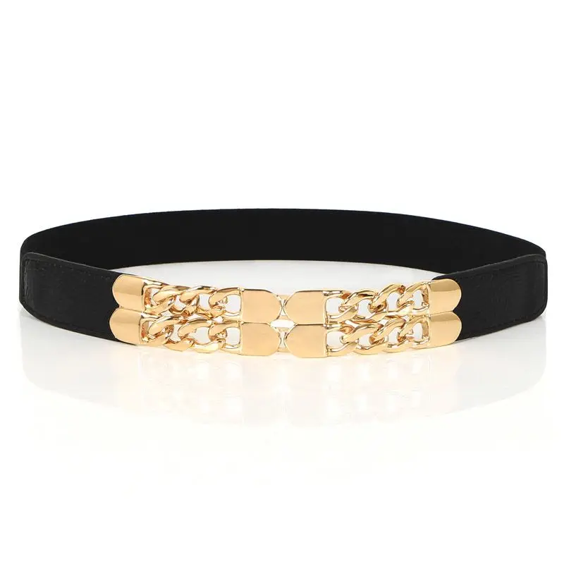 Korean Glitter Boho Chic Accessories Belts for Women Waist Chain Sequins Sparkling Dress Apparel Accessories Belts for Skirts
