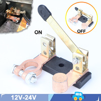 Top Post Knife Blade Master Switch, 12V 24V Battery  Disconnect Switch for Auto Car RV-Marine Boat Truck Vehicle Car Accessories