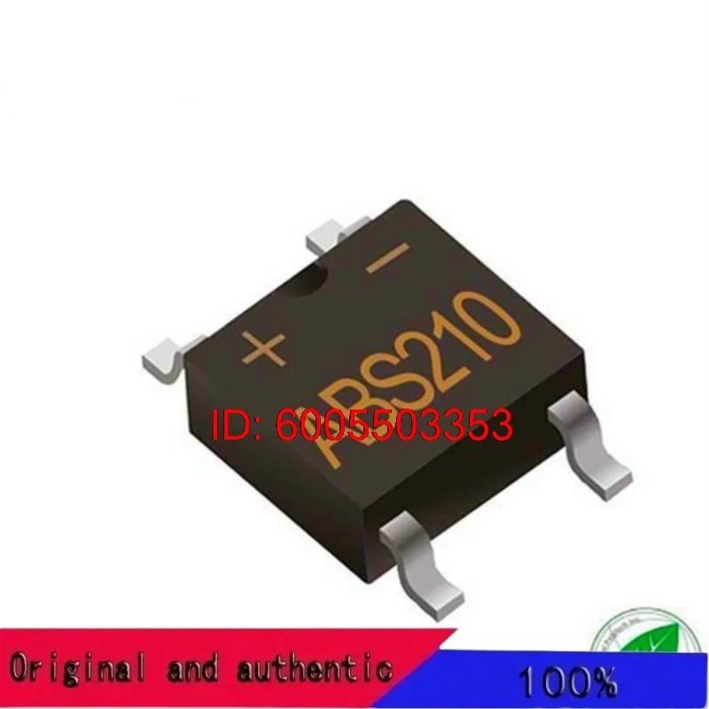 20PCS/LOT ABS10 ABS210 SOP-4 1A 2A 1000V SMD Bridge Rectifier NEW