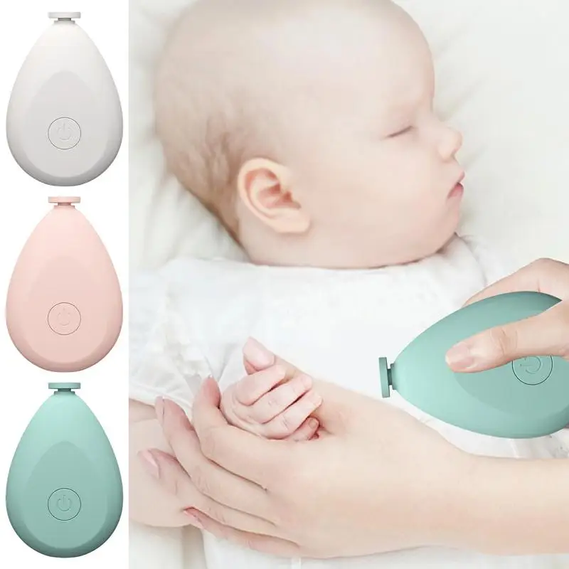 Electric Baby Nail Trimmer Kid Nail Polisher Tool Infant Manicure Scissors Baby Hygiene Kit Baby Nail Clipper Cutter For Newborn