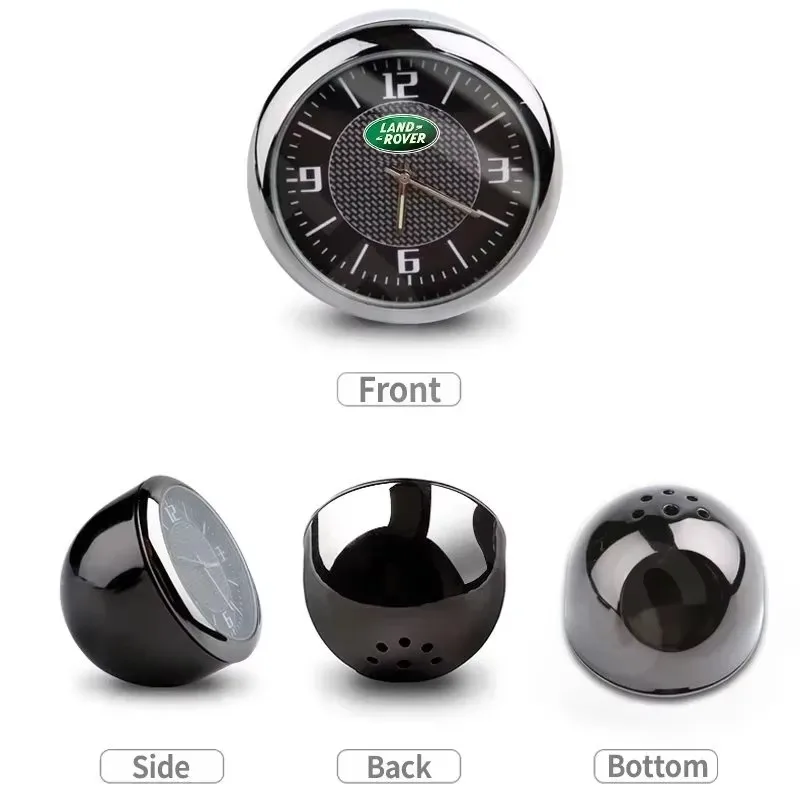 2025 NEW! →Land Rover Car Mini Quartz Clock luminous For Land Rover Freelander 2 Defender Range Rover Evoque Velar DISCOVERY