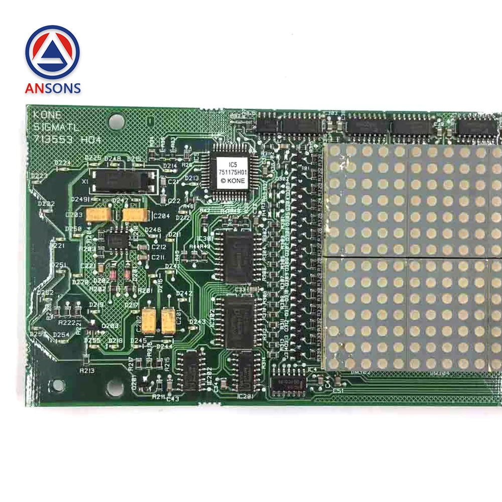 KM713550G01 KM713550G02 KM713553H04 KONE Elevator Display PCB Board For LOP HOP Ansons Elevator Spare Parts