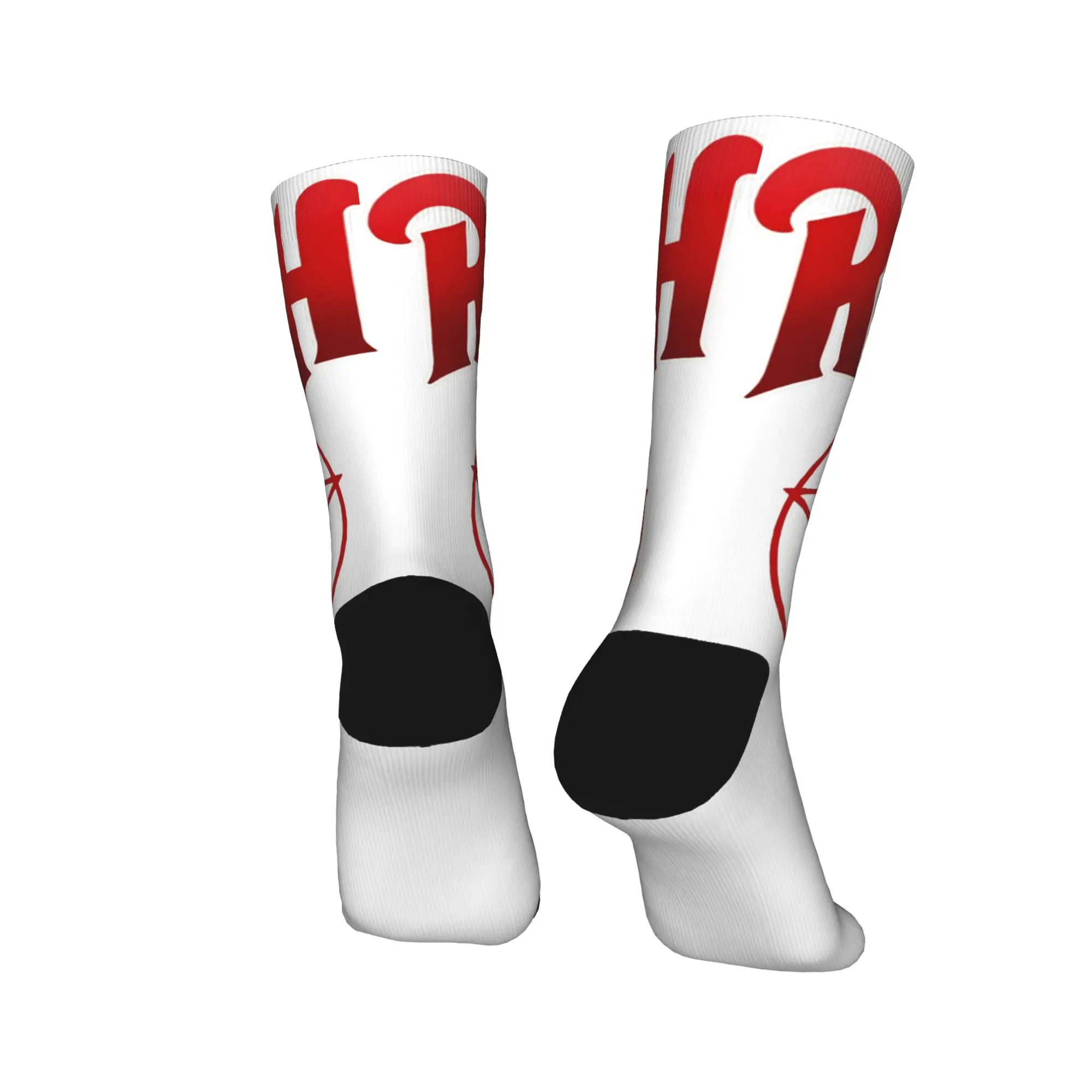 Rush Band Holy Starmans Logo Stockings  Design Funny Socks Autumn Non Slip Socks Unisex Men Climbing Soft Socks