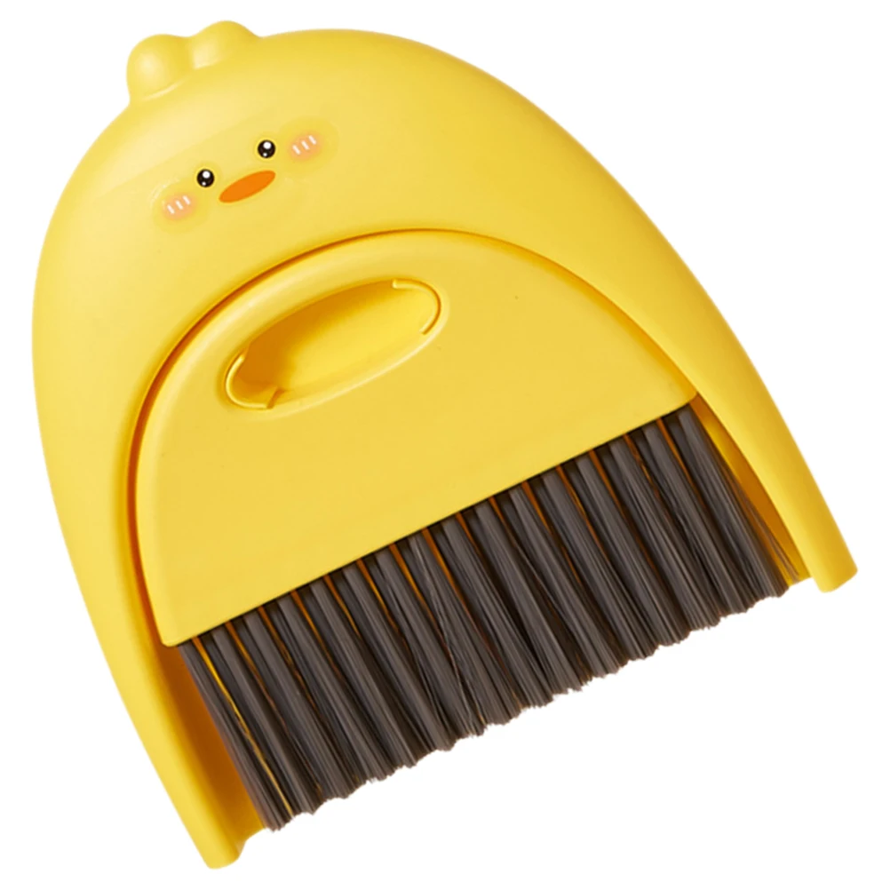 

Mini Broom Dustpan Set Cartoon Safe Material Desktop Cleaning Tool Small Sweeping Brush MultiFunction Practical Home