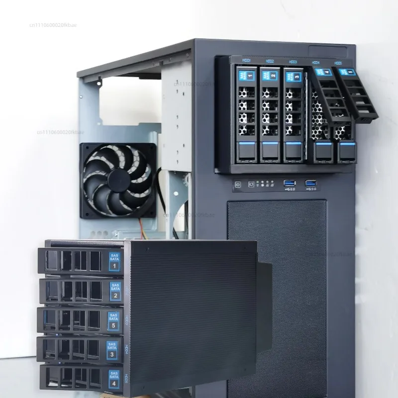 Hard disk module chassis 3 optical drive conversion hot-swappable hard disk cage with backplane storage expansion