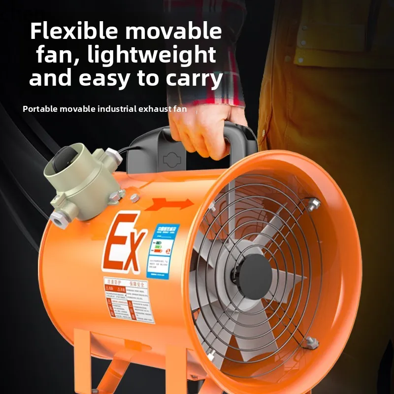 ZML Air Blower Fan Industrial Exhaust Fan Limited Space Ventilation Equipment Small Ventilator