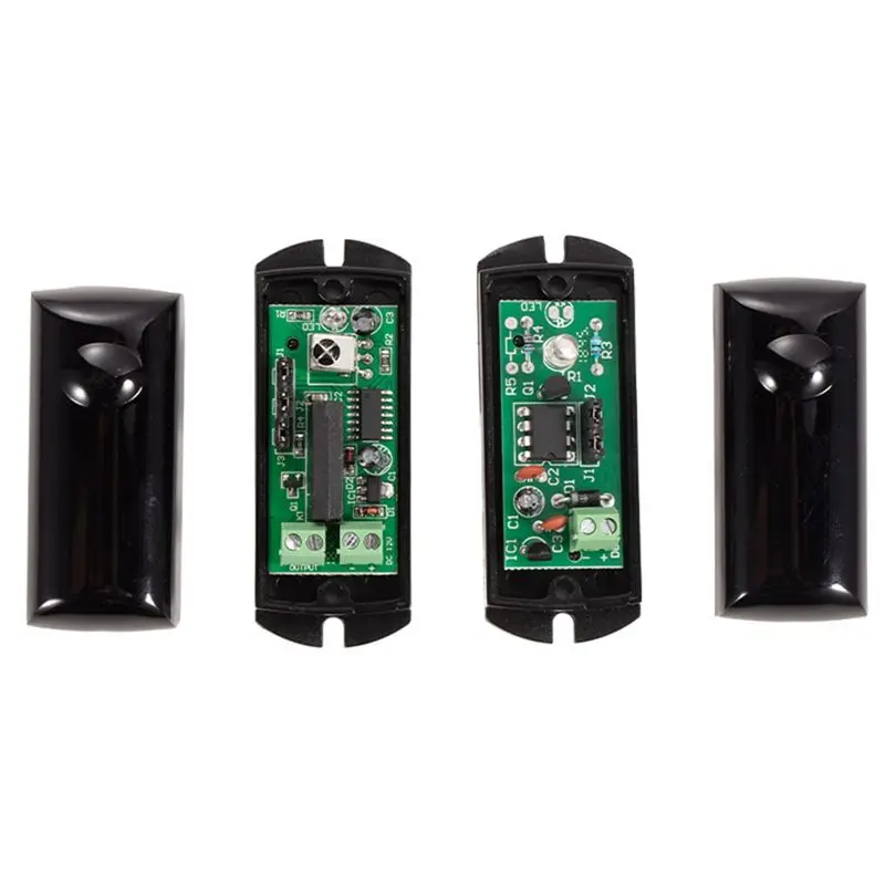 ABZZ-Photocell Single Active Infrared Sensor Detector IR Alarm 15M For Automatic Barrier Fence Alarm