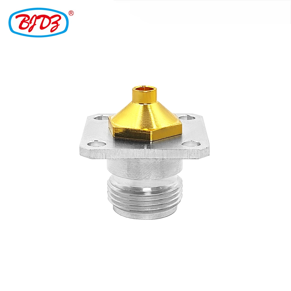 Free Shipping 5PCS N Female Flange Connector for SS402 Coaxial Cable