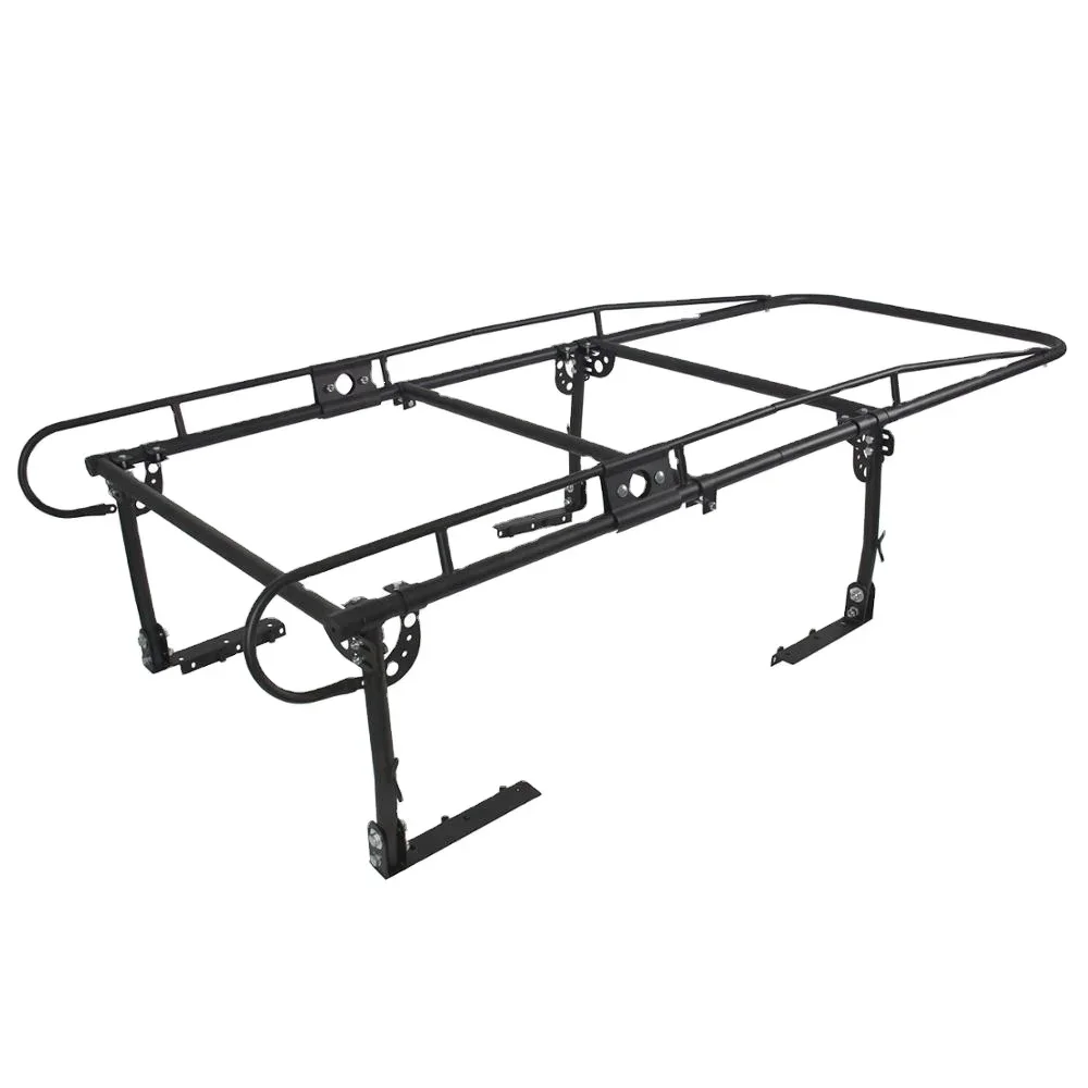 

1000 Lb Adjustable Full Size Bed Truck Ladder Rack Pick up Lumber Kayak Utility