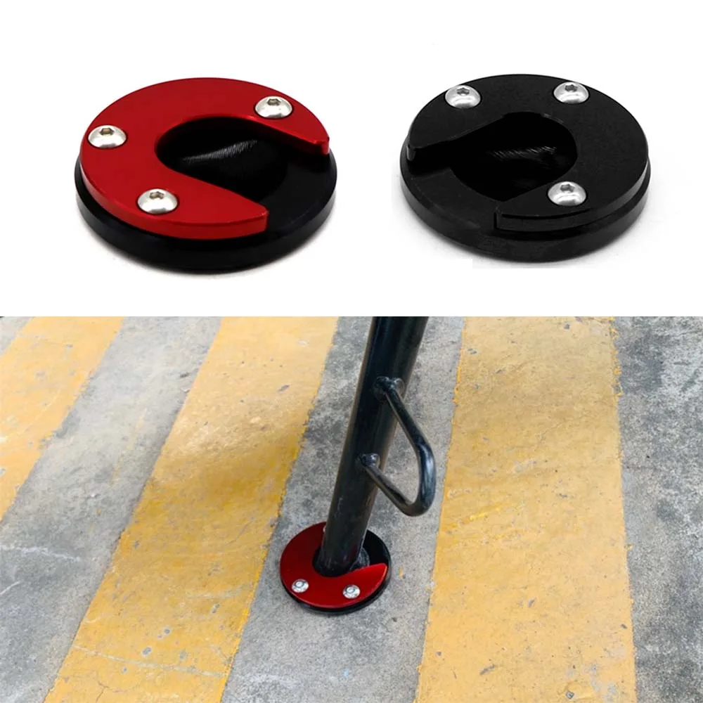 Side Kickstand Enlarge Stand Plate Extension Accessories Parts For Aprilia GPR150 APR125 2 CR150 APR150 6V STX CAFE APR 125 150