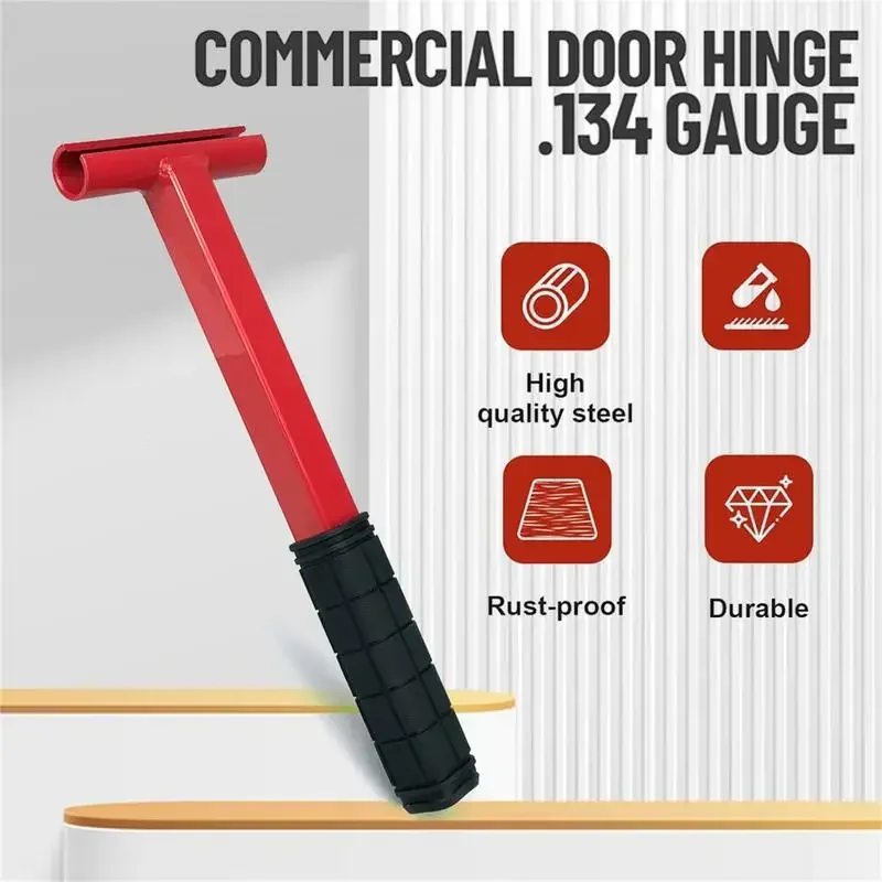 Door Hinge Tuning Wrench 134 Gauge Door Hinge Repair Spanner Tool Heavy Duty Hinges Bender Long Handle Hinge Gaps Repair Tools