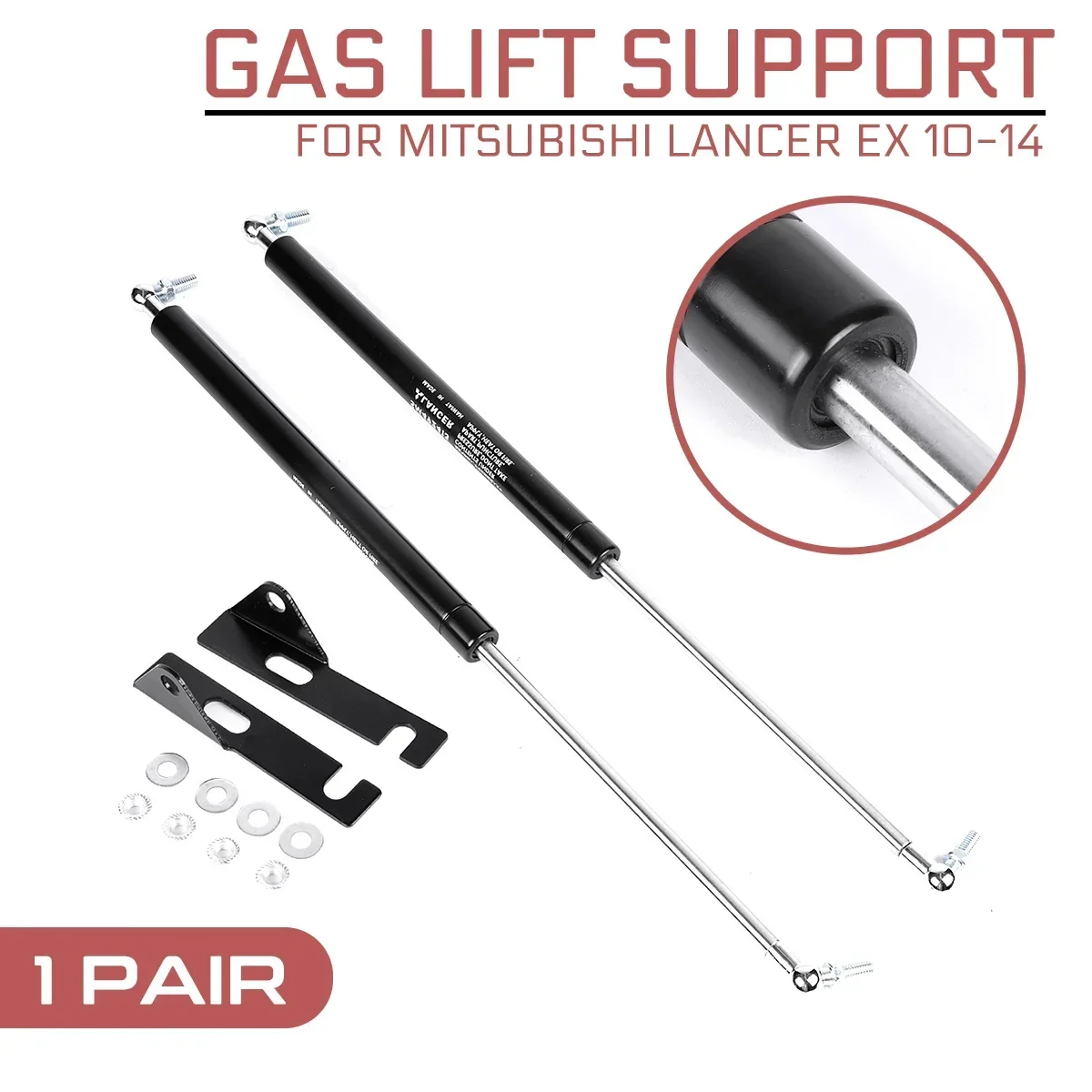 

For Mitsubishi Lancer EX 2010 2011 2012 2013 2014 Front Engine Cover Hood Shock Lift Struts Bar Support Arm Gas Spring