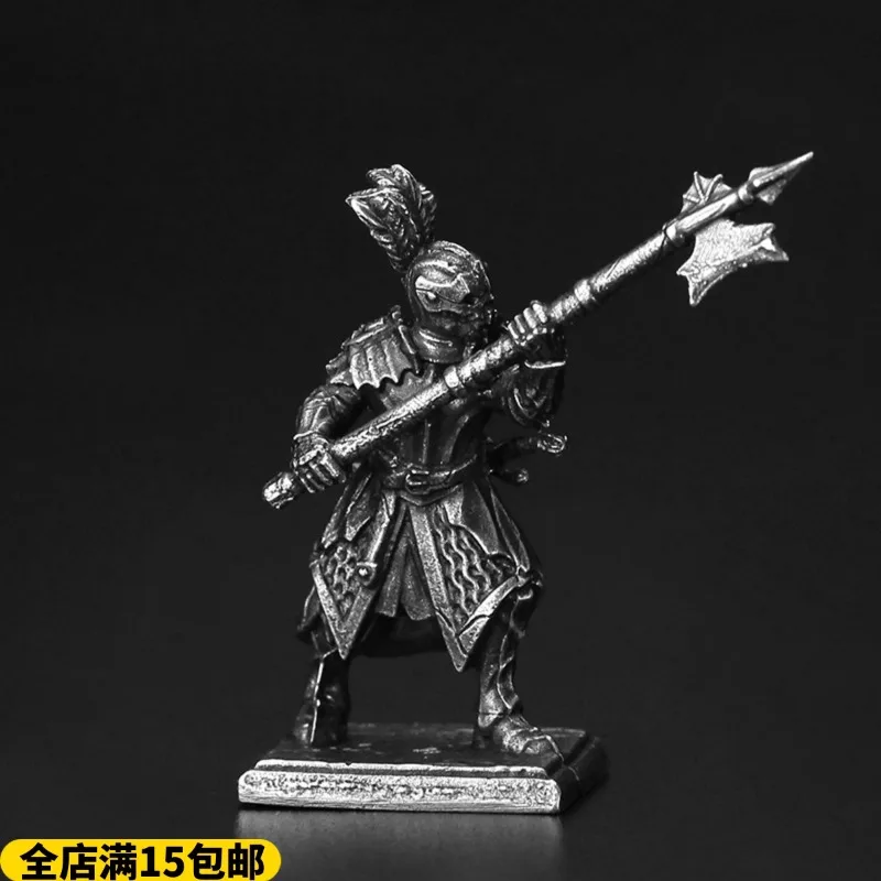 Metalowe figurki żołnierzy straży militarnej, figurki akcji, modele zabawek, dekoracje na biurko, rękodzieło, akcesoria do gier planszowych i szachów.