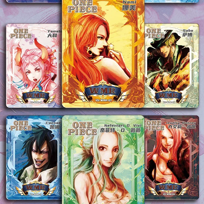 Power one Piece Cards Roronoa Zoro Nami anime collection cards mistery box board games toys birthday gifts for boys and girls