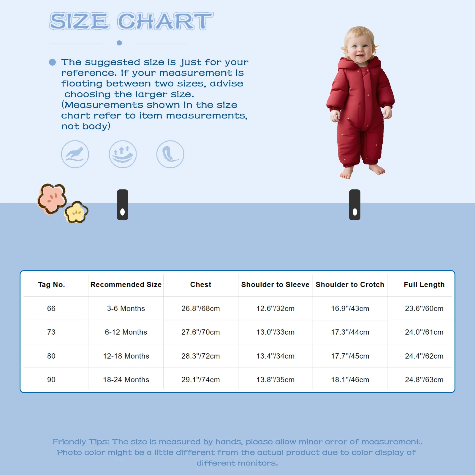 الرضع طفل شتاء دافئ مقنعين بذلة الثلوج دعوى سحاب أكمام طويلة التطريز سميكة السروال القصير ارتداءها الاطفال الملابس في الهواء الطلق