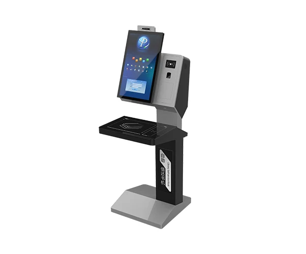 Android Library RFID Self-Service Kiosk Stainless Steel 13.56MHz Touchscreen Book Borrowing Returning Machine Library Solution