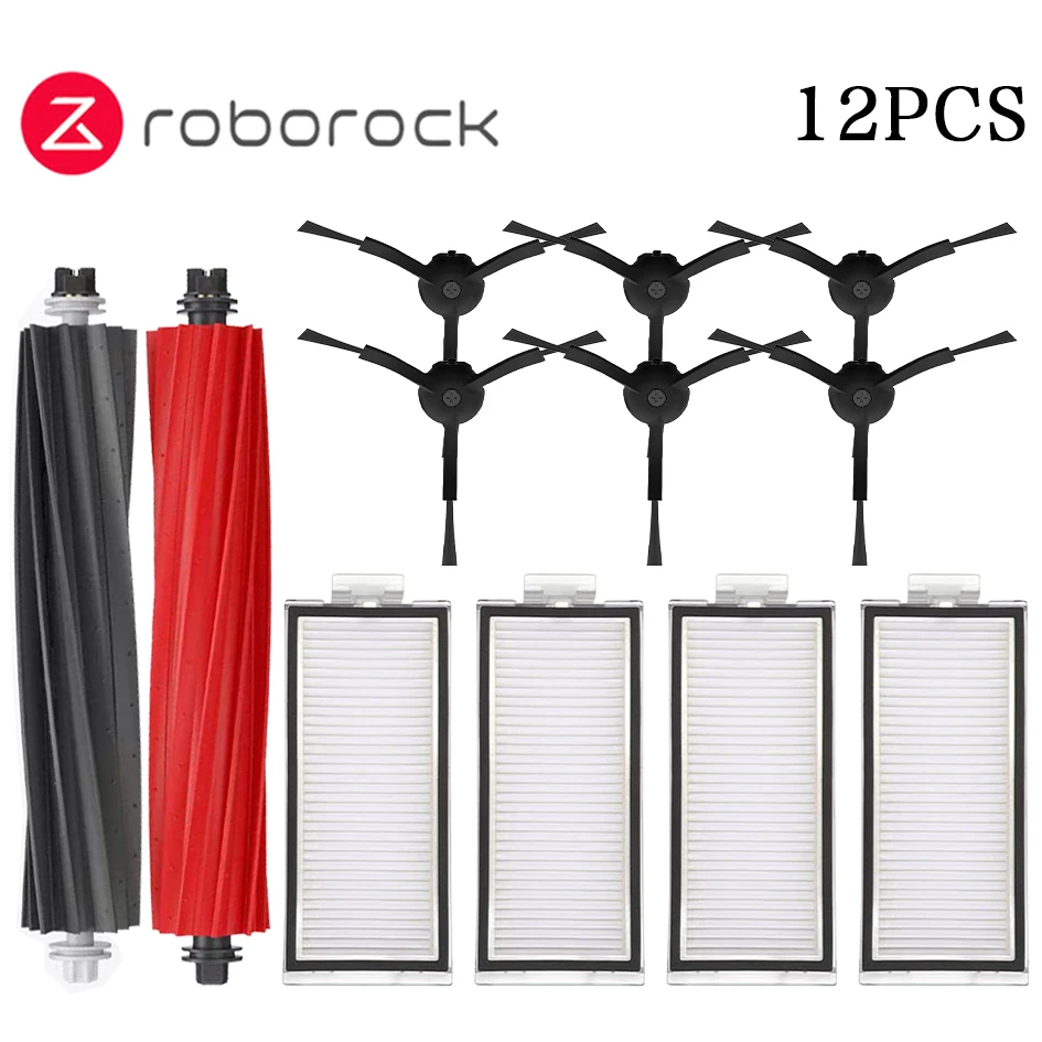 Roborock Q8 Max Q8 Max Plus Q8 Max+ Q5 Pro Q5 Pro Plus Ersatzteile Zubehör Hauptseitenbürste Hepa-Filter Mopp Staubbeutel