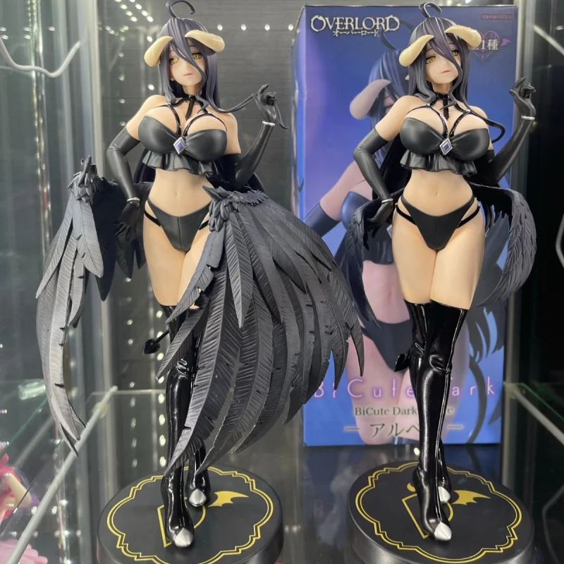 Original In Stock  Albedo Dark Figure Anime Figure Model Decoration Collectible Toys