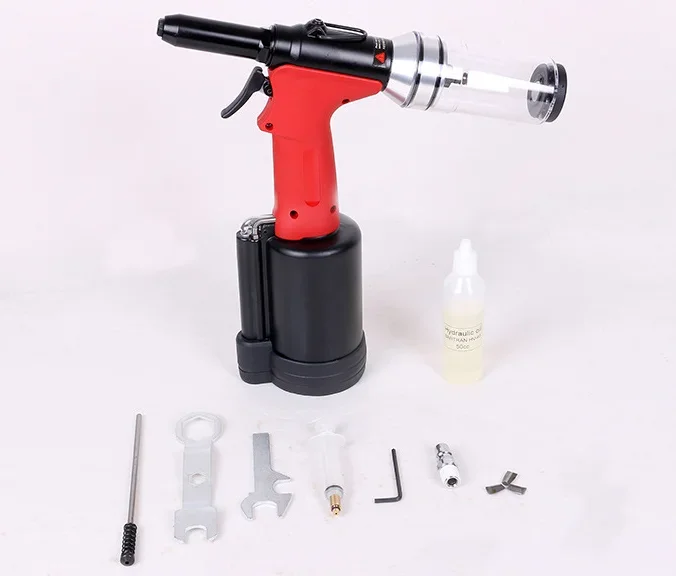 

Single switch operation automatic screw in rivet nut pneumatic hydraulic rivet nut machine