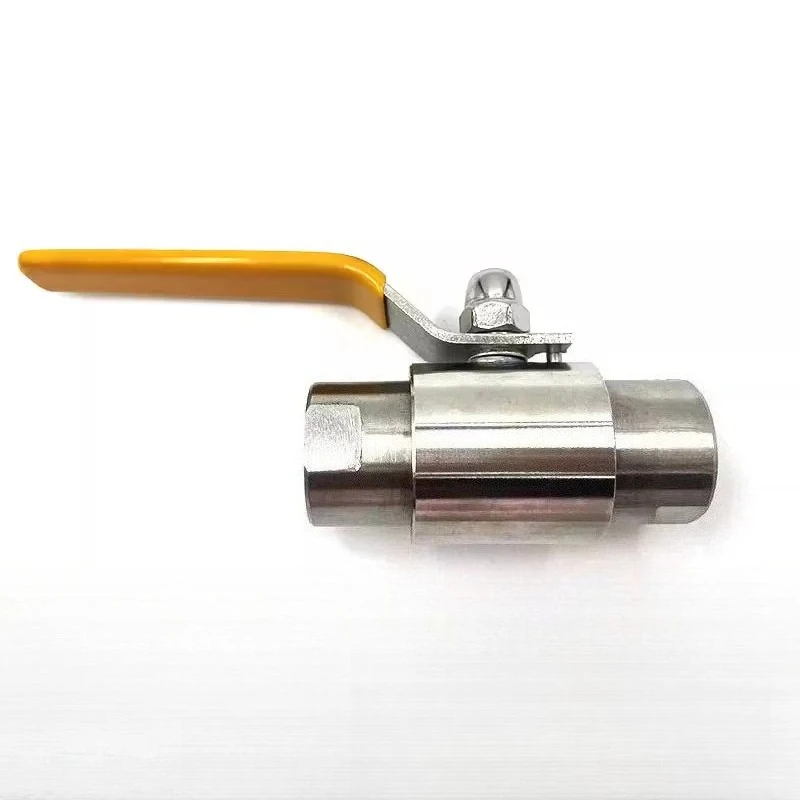 Stainless Steel 304 Ball Valve 2 3 4 6 Points DN8 10 15 20 25 High Pressure Straight Through with Double Internal Thread