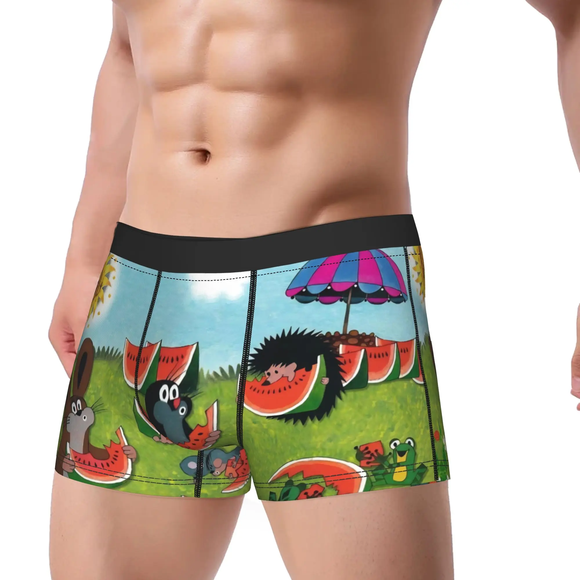 Little Mole  Merch Boxers Shorts Fun Underwear  Boxer Underpants Gag Gifts For Men