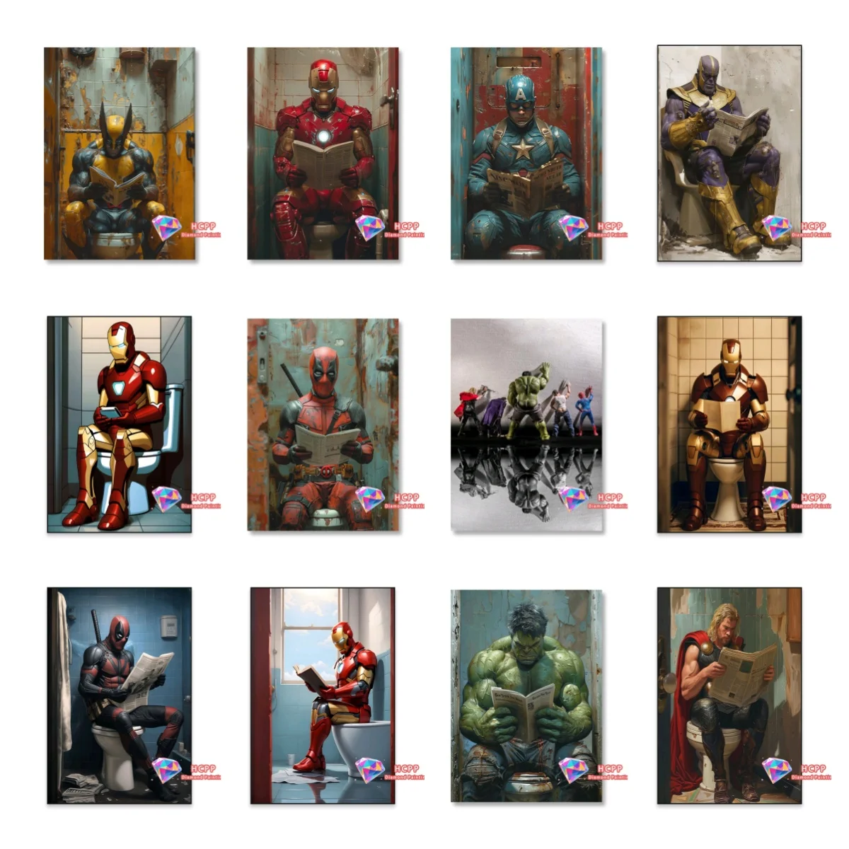 Super Hero Toilet D…