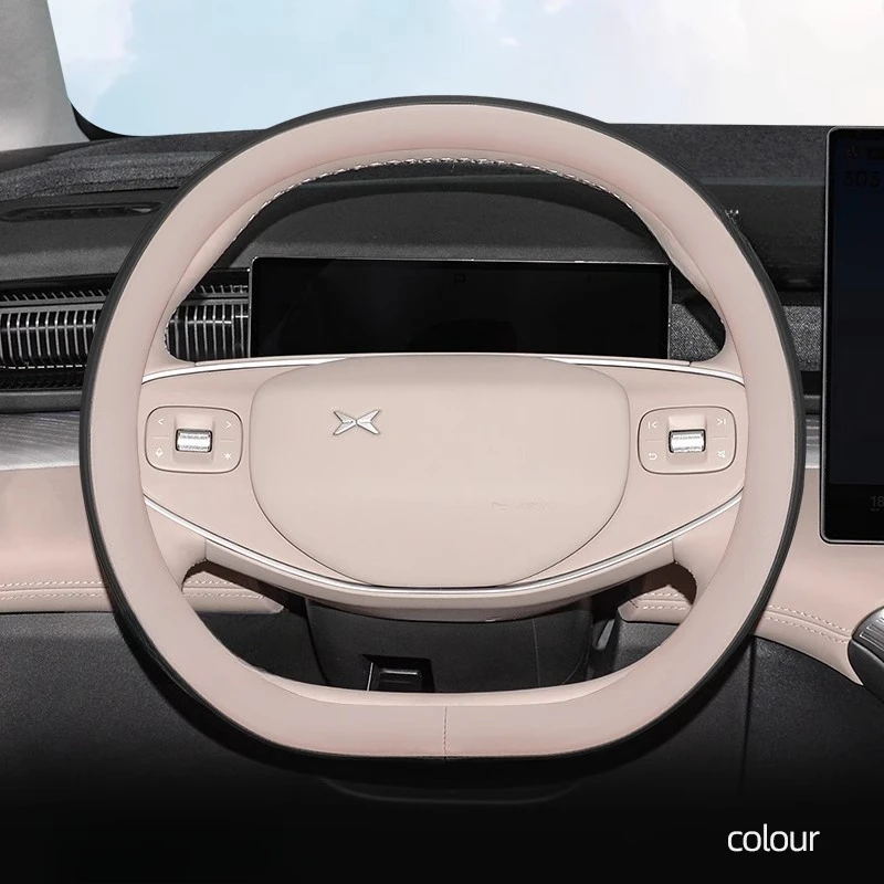 For Xpeng G9 2022-2025 Car Steering Wheel Cover Ultra-thin Handle Cover Universal in All Seasons Car Accessories Tools Car Auto