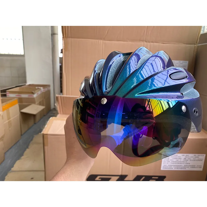 GUB Helmet Glasses Casco Ciclismo For Helmet K80/K90/City-Play Bicycle Helmet Lens Magnetic Helmet Goggles Replacement Lens