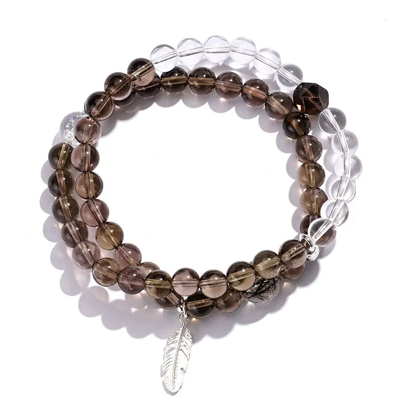 10mm Black Obsidian Gold Tiger Eye Bracelet for Men Women, Beaded Hand Chain, Vintage Jewelry Gift