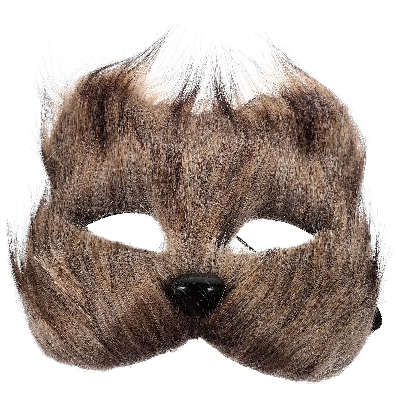 

Realistic Furry Fox Mask Halloween Mask Half Face Mask Furry Fox Mask Party Costume Prop Fashion Animal Decoration NEW 2024