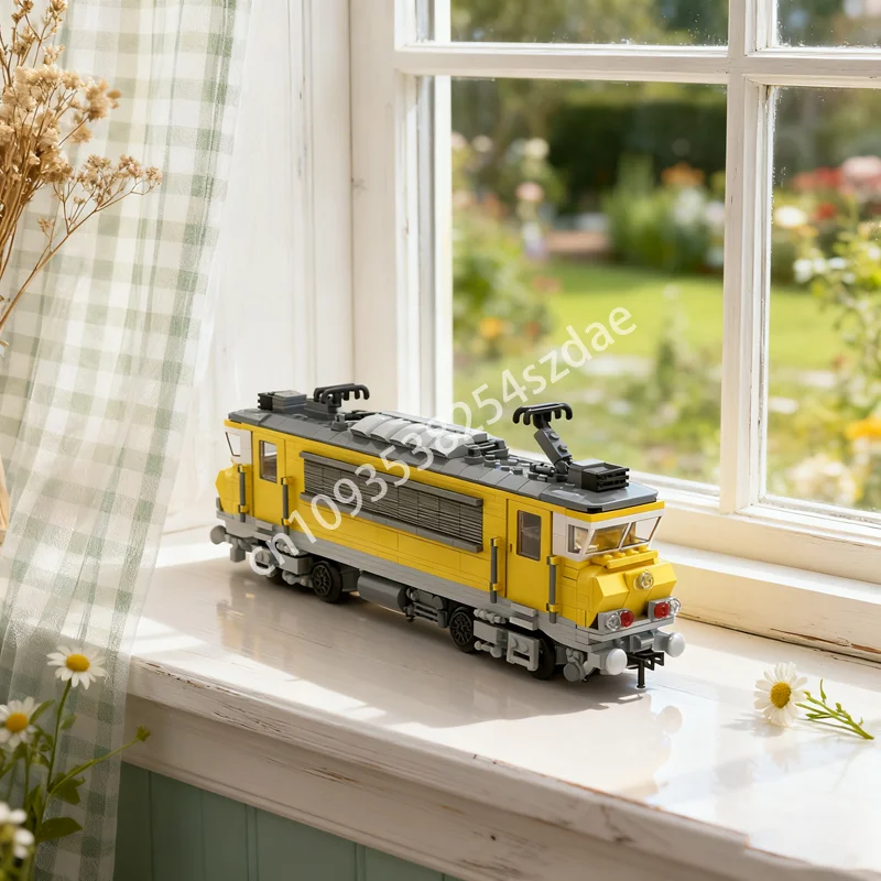 847 قطعة MOC الهولندية NS قاطرة نموذج مدرب اللبنات العمارة تجميع هدايا عيد الميلاد الإبداعية فكرة لعبة الطوب للأطفال