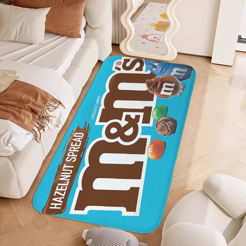 Rug for Bedroom M&M‘s Custom Doormat Entrance Door Living Room Bathroom Foot Mat Kitchen Entryway Corridor Carpet Anti Slip