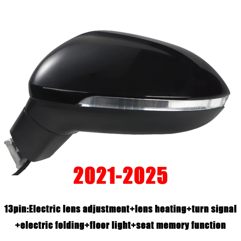 Car Outside Door Rearview Mirror Assemblys For VW Arteon 2019 2020 2021 2022 2023 2024 2025 8/10/15/17pins Auto Accessories image 3