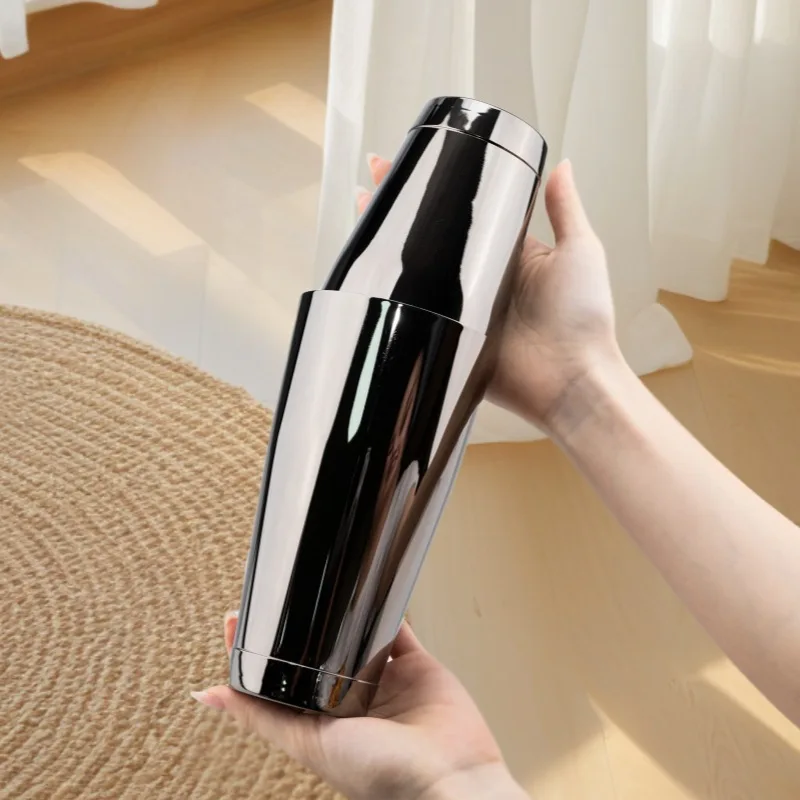 

700/500ml Professional Boston Shaker Stainless Steel Cocktail Shaker Martini Boston Shaker For Bartender Tools Wine Mixer Set