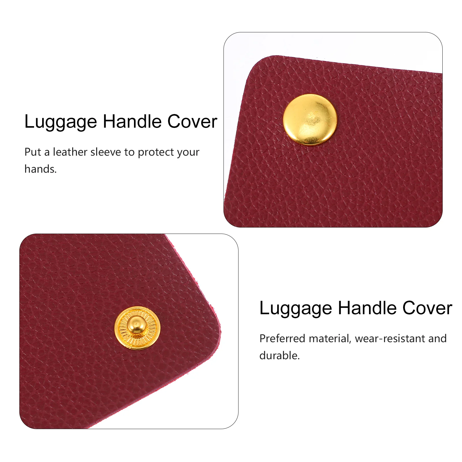 

7pcs Bag Handle Cover Luggage Handle Wrap Hand Protector Handbag Decor Heavy Duty Carry Travel Suitcase Organizer