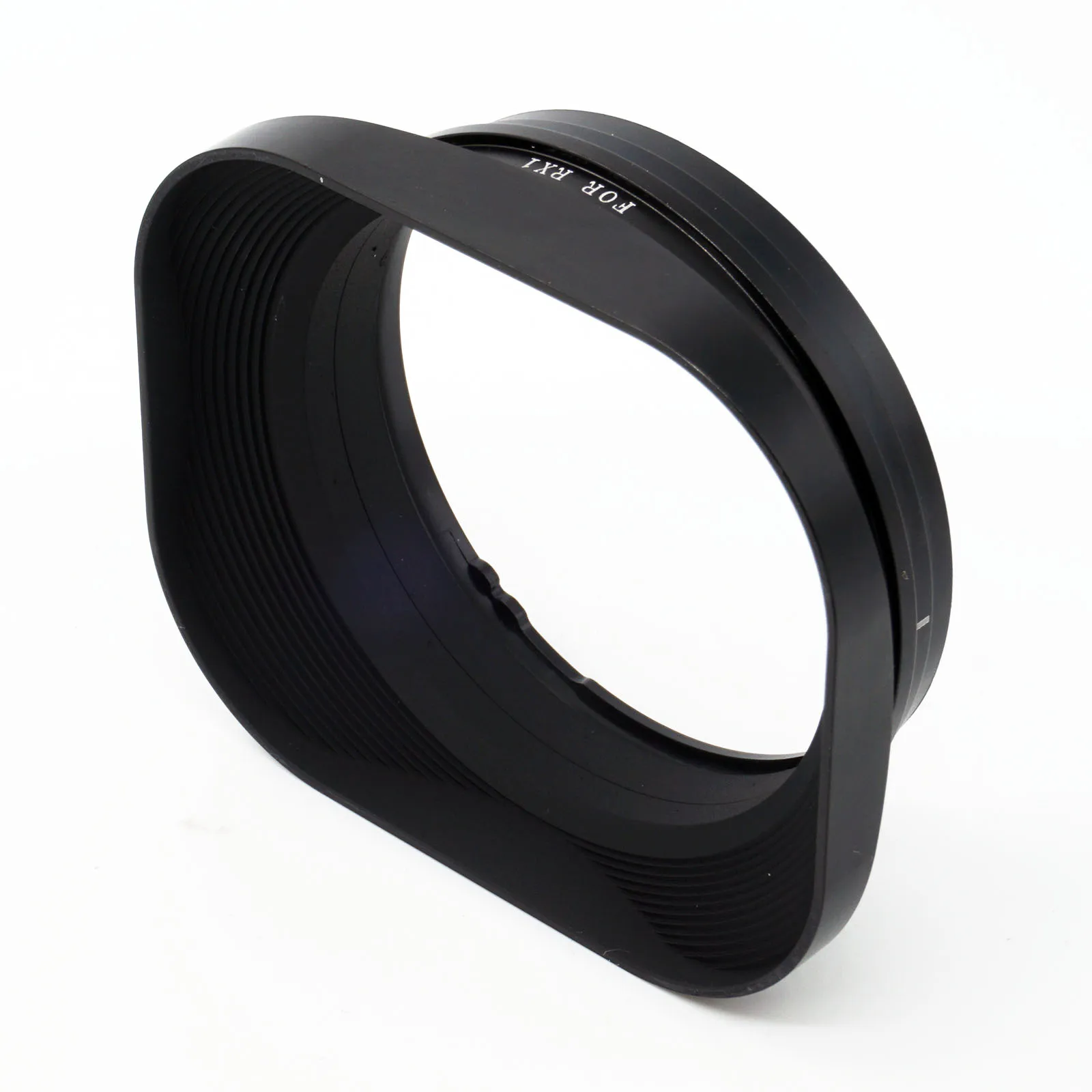 Square Metal Lens Hood Shade for Sony Cyber Shot DSC RX1 RX1R RX1RII as LHP-1