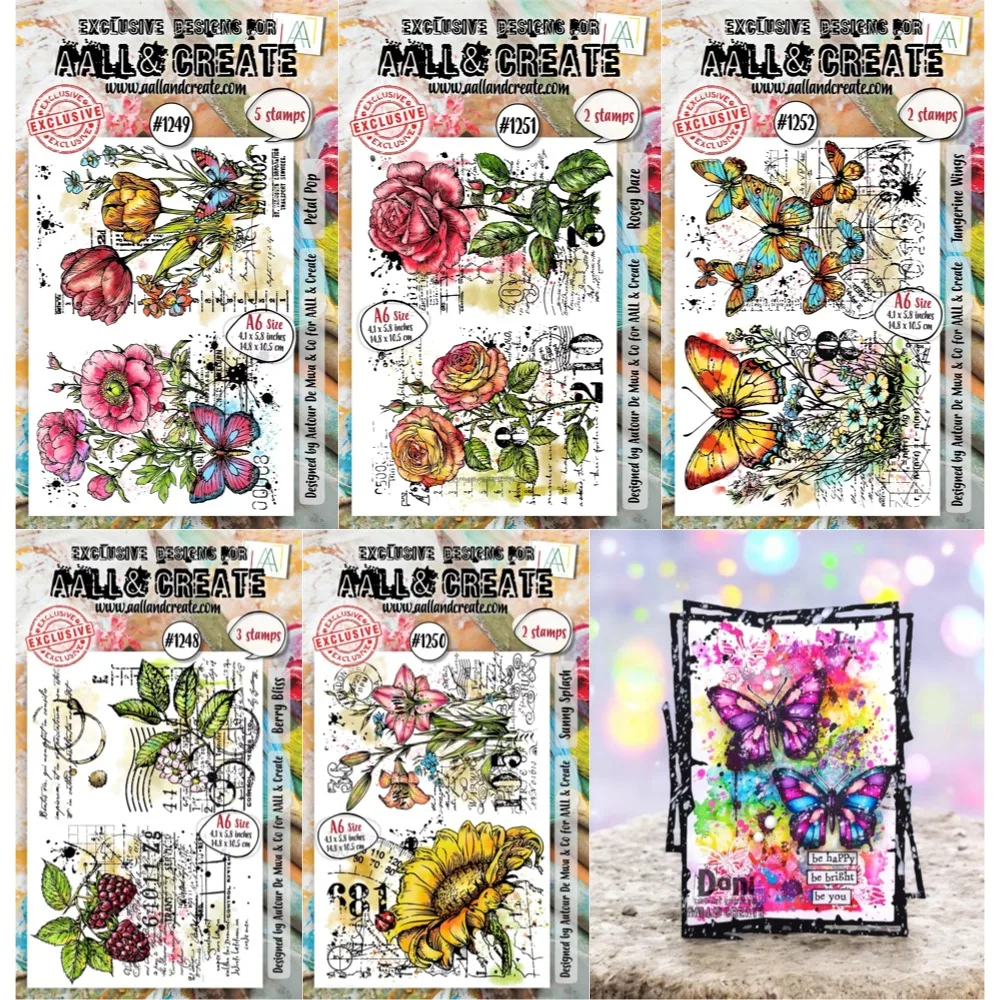 Nouvel ensemble de tampons « Grape Flowers Berry Bliss » pour scrapbooking, décoration de journal, pochoir, gabarit de gaufrage, carte de vœux DIY faite à la main 2025