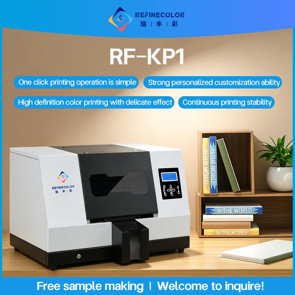 Commercial Printing Types - Refinecolor RF-KP1 kart tipi UV yazıcı
