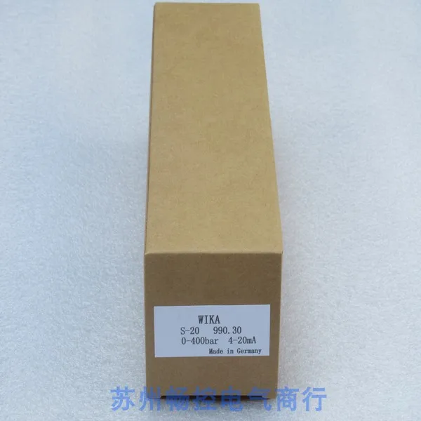 WIKA Pressure Switch S-20 Plus WIKA 990.30 Stock 0-400Bar