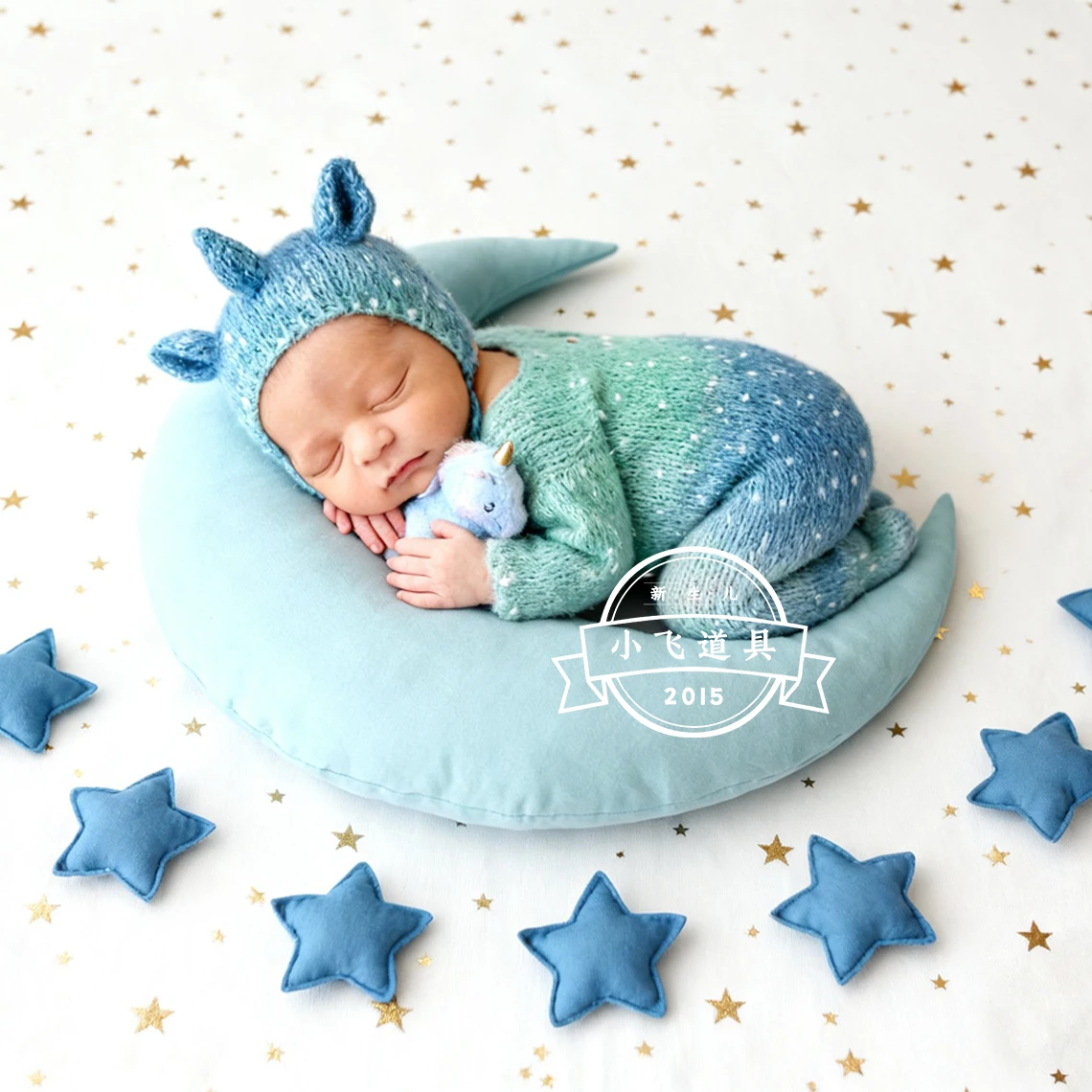 

❤️ Одежда для фотосъемки новорожденных, шляпа с единорогом + комбинезон + кукла, 3 шт./компл., реквизит для детской фотосессии, аксессуары, одежда для студийной съемки, наряды