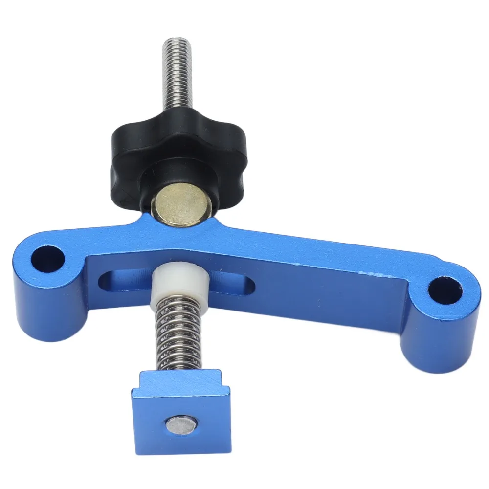 Aluminum Alloy T Track Clamps M8 Toggle Clamp Spring Nut Blue CNC Router Clamps 30mm 40mm Aluminum Extrusion view 5