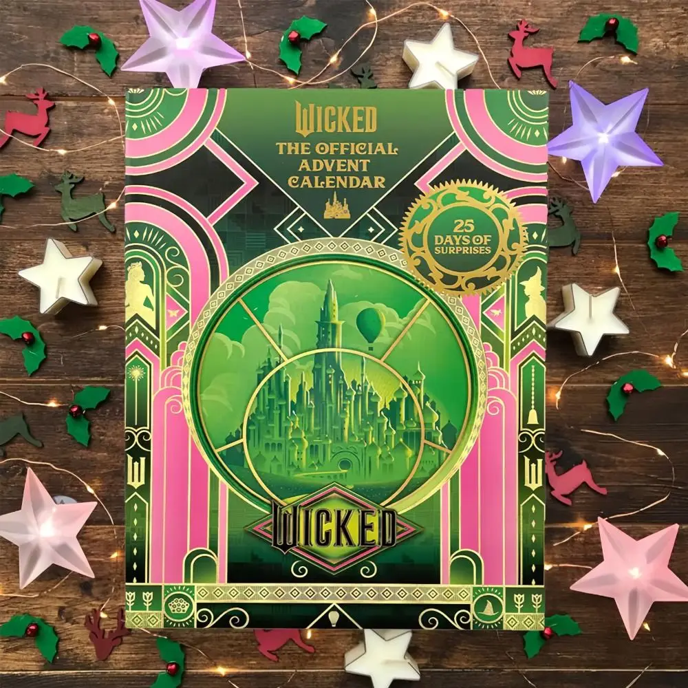 Xmas Wicked Advent Calendar New Year Gift Home Decor 25 Day Christmas Advent Calendar With 25 Themed Collectible Items