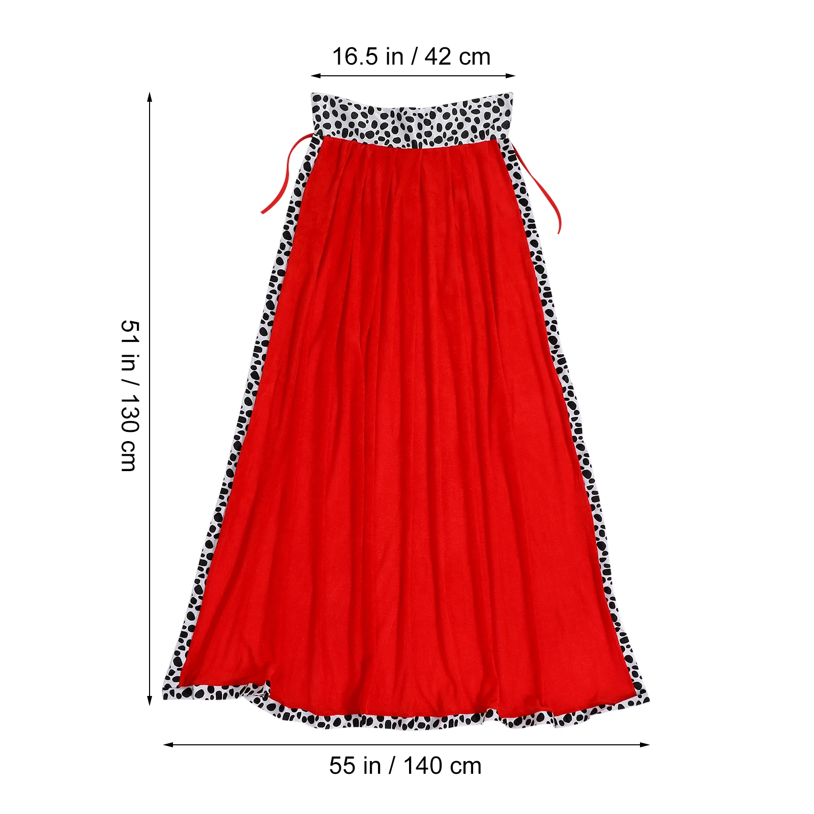 King Cloak Adult Halloween Costume Red 130CM Long Performance Cape Renaissance Party Cosplay Cloak King Robe Gift