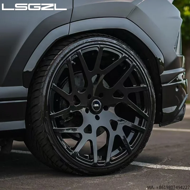 

Кованые диски Custom Hyper Black высокого качества 17, 18, 19, 20, 21, 22 дюйма 5x120, 5x130, 5x114.3 для внедорожников
