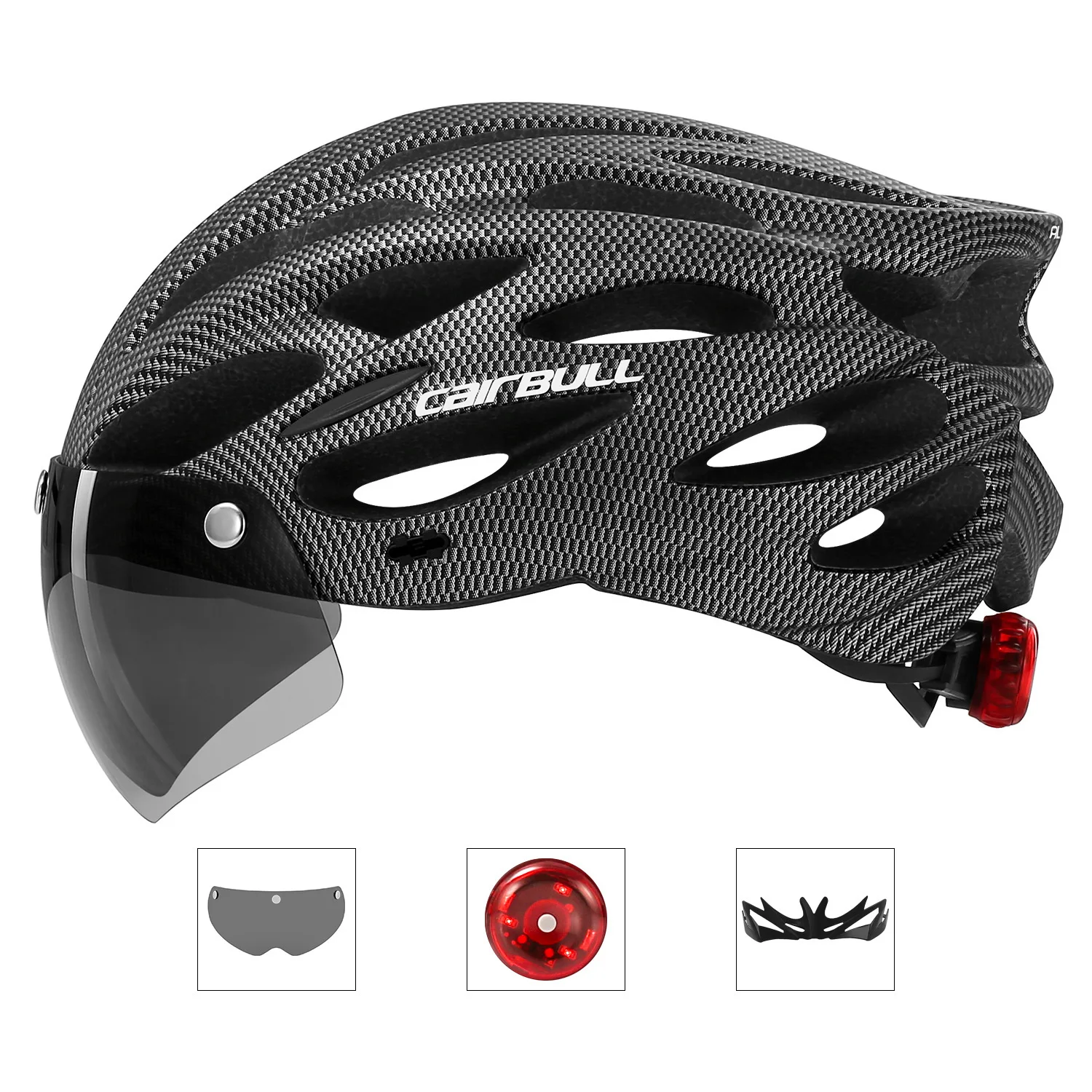 Cairbull Allroad PC EPS Bike Helmet Unisex Multi-Functional for Highway & Mountain Riding