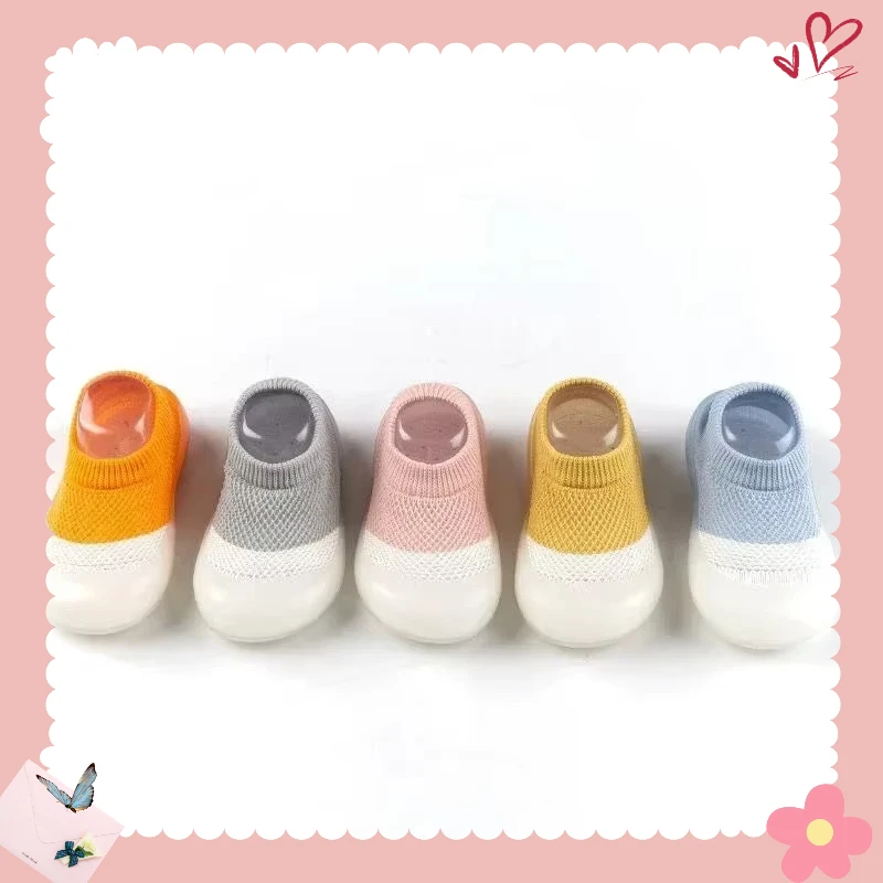 

Детская обувь для малышей, детские носки и обувь на мягкой подошве, летняя детская напольная обувь, обувь с сеткой из плитки, дышащая обувь для малышей
