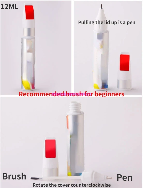 Car Touch up Pen Adapter for Baojun 530 Almaz Captiva Hector Paint Fixer Candy White Glaze Red Aurora Silver 530 Car Scratch