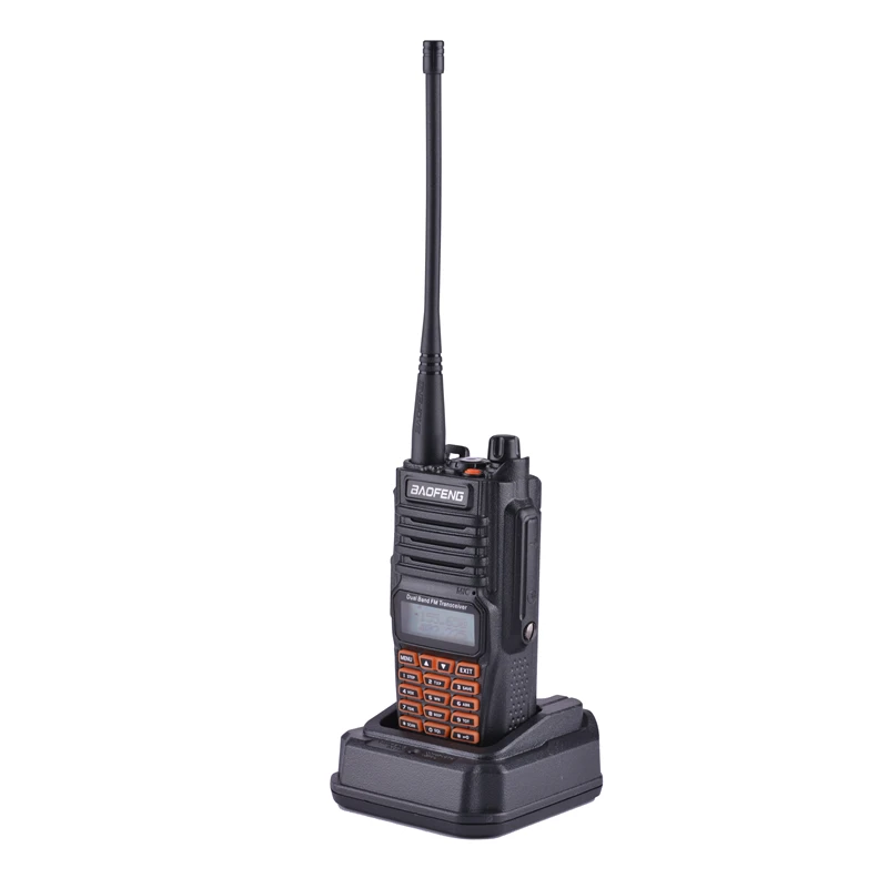 100% originale Baofeng UV-9R Walkie Talkie adattatore USB caricatore da tavolo BF-9700 UV9R PLUS Radio bidirezionale accessori per batterie agli ioni di litio